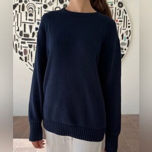brandy melville brianna sweater navy blue